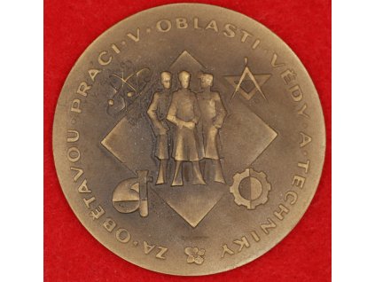 ČSSR, Za obětavou práci v oblasti vědy a techniky, stav 1/1