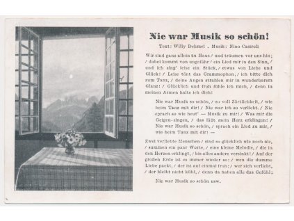 Vojenská propaganda - Nie war Musik so schön!, cca 1940