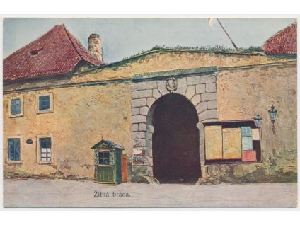 49 - Praha, Žitná brána, Nakl. F. J. Jedlička, cca 1910