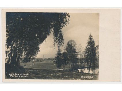24 - Jindřichohradecko, Jarošov nad Nežárkou, partie z okolí, cca 1930