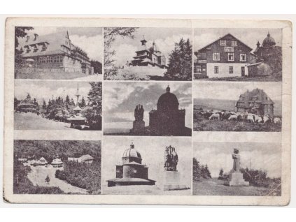 71 - Vsetínsko, Radhošť - Pustevny, 9 - ti záběr, cca 1944