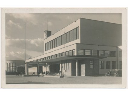 40 - Nymbursko, Lázně Poděbrady, Nádraží, Grafo Čuda, cca 1945