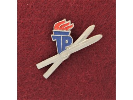 DDR, lyžování, pamětní odznak Lyžařských her, cca 1956, stav 1/1