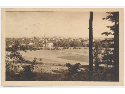 38 - Náchodsko, Česká Skalice, celkový pohled od jihu, cca 1926