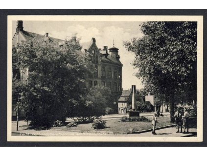 Deutschland, Zeitz, Verbandsberufsschule am Nicolaiplatz, cca 1925