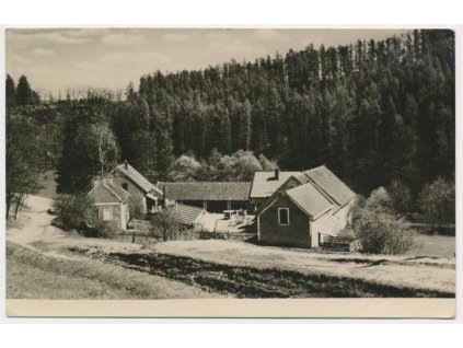 27 - Kladensko, Unhošť, Suchý mlýn, cca 1959