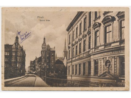 47 - Plzeň, Saská třída, cca 1924