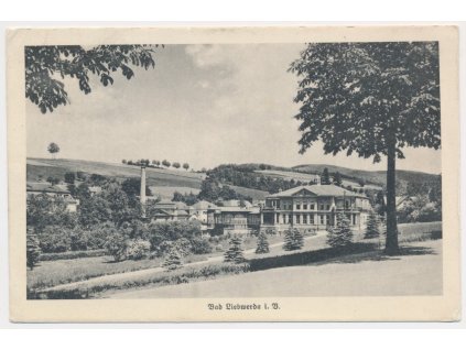 32 - Liberecko, Lázně Libverda, pohled na lázeňský areál, cca 1927