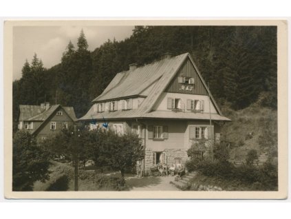 66 - Trutnovsko, Špindlerův Mlýn, Zotavovna ROH "Ráj", cca 1961