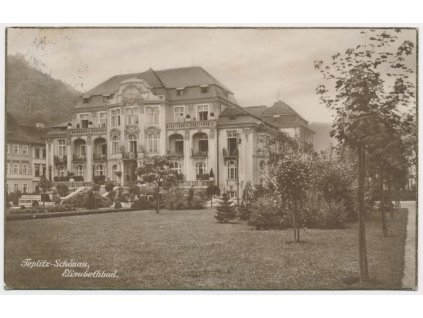 65 - Teplice, Teplitz - Schönau, Elisabethbad, cca 1923