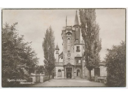 65 - Teplice, Teplitz - Schönau, Höhenwarte, cca 1923