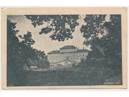 65 - Teplicko, Duchcov, zámek, cca 1938