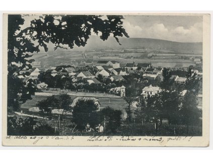 02 - Berounsko, Hořovice, celkový pohled, cca 1931