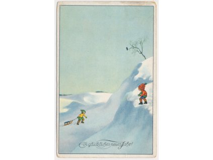 Novoroční, Ein glückliches neues Jahr!, cca 1928