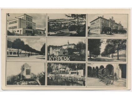 70 - Orlickoústecko, Kyšperk, Letohrad, 9 - ti záběr, Grafo Čuda, cca 1943