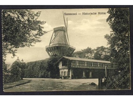 Deutschland, Sanssouci - Historische Mühle, cca 1927