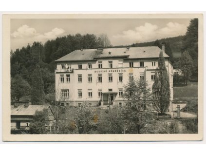 66 - Trutnovsko, Maršov, Okresní nemocnice, cca 1950