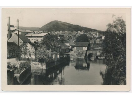 02 - Beroun, pohled na město, cca 1930
