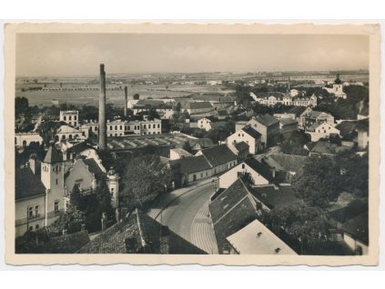 38 - Náchodsko, Česká Skalice, celkový pohled, cca 1943