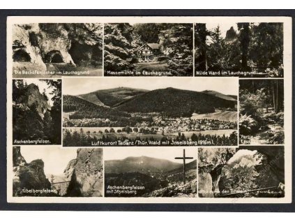 Deutschland Luftkurort Tabarz/Thür. Wald mit Inselsberg u. Ä., cca 1935