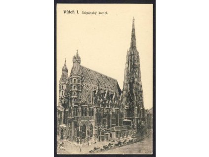 Österreich, Wien, Stephansdom cca 1908