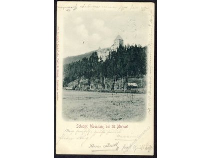 Österreich, Schloss Moosham bei St. Michael, cca 1901