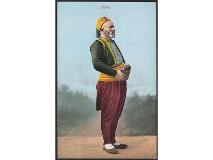 Turek v kroji, cca 1920