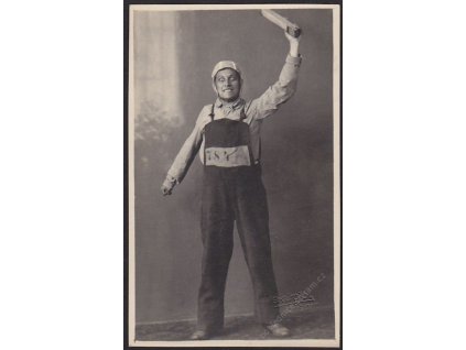 Ateliérové foto, Vězeň 784 A, cca 1921