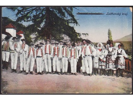 Lužňanský kroj, cca 1915