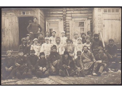 Ruští zajatci, cca 1915
