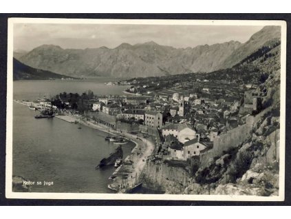 Montenegro, Kotor sa juga, cca 1930