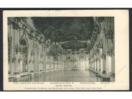 Österreich, Wien, Schönbrunn, Grosse Galerie, cca 1937