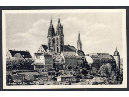 Deutschland, Meissen, Burgberg, cca 1935