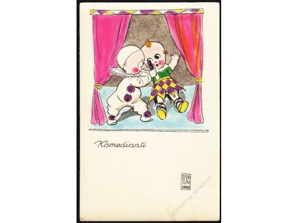 Satirická, Komedianti, Fon Fon Jindra, cca 1920