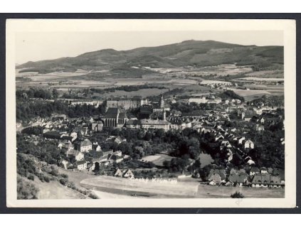 13-Český Krumlov, Celkový pohled, cca 1930