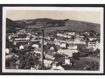 03-Blansko, Letovice, Celkový pohled, Fototypia-Vyškov, cca 1935