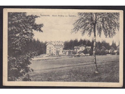 28-Šumava, Hotel Prokop na Špičáku, Révész, cca 1925