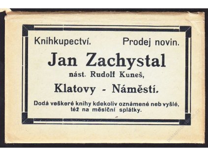 28-Klatovy, Partie, Sada 5 ks pohlednic, Foto Fon, cca 1925