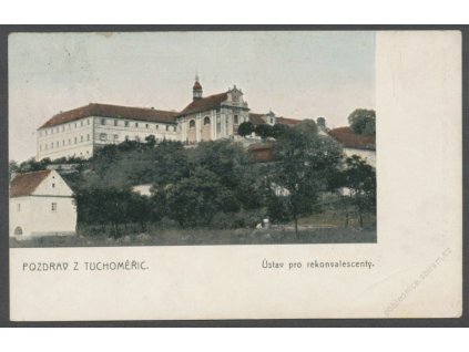 50-Praha-východ, Tuchoměřice, ústav pro rekonvalescenty,nákl. Trojan,  cca 1908