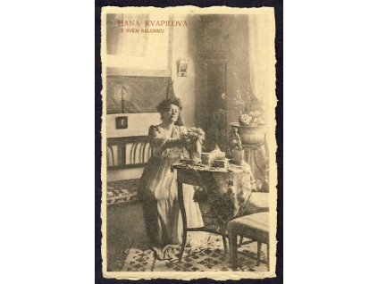 Hana Kvapilová, ca 1918