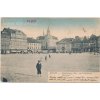 47 - Plzeň, oživené náměstí, cca 1911