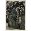 49- Praha, Náhrobní kámen rabína Löwa, cca 1939