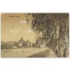 19 - Hradec Králové, partie u řeky s pohledem na město, cca 1926