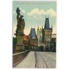 49 - Praha, Malostranské mostecké věže, cca 1911