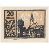 Rakousko, nouzová bankovka, 20 h, Maxglan, 1920, krásný  stav UNC