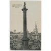 Anglie, London, Trafalgar square and Nelson Column, cca 1909