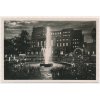 65 - Teplice, partie před divadlem se světelnou fontánou, cca 1930