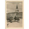 30 - Kroměříž, pohled na náměstí, cca 1945
