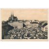 04 - Brno, pohled na Zelný trh, cca 1945