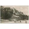 Slovensko, Vysoké Tatry, oživená partie u chaty Kamzík, cca 1950
